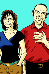 Lois and Harvey Pekar